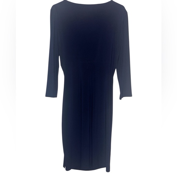 Lauren Ralph Lauren Formal Wrap Midi Dress Women’s Size 14 - Picture 2 of 5
